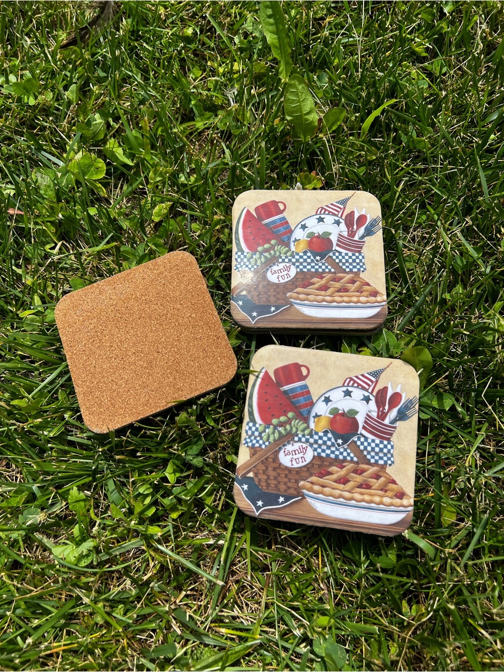 Primitive Americana Drink Coasters